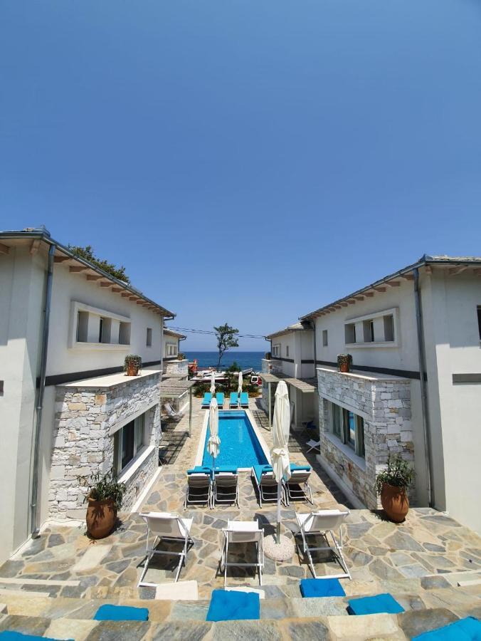 Sea And Sun Luxury Pools' Villas Chorefton Exterior foto