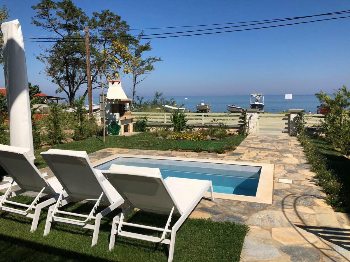 Sea And Sun Luxury Pools' Villas Chorefton Exterior foto