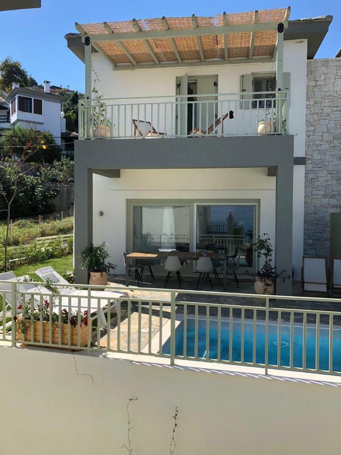 Sea And Sun Luxury Pools' Villas Chorefton Exterior foto